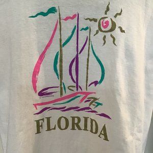 Vintage 1994 Florida T Shirt Single Stitch USA XL Unisex